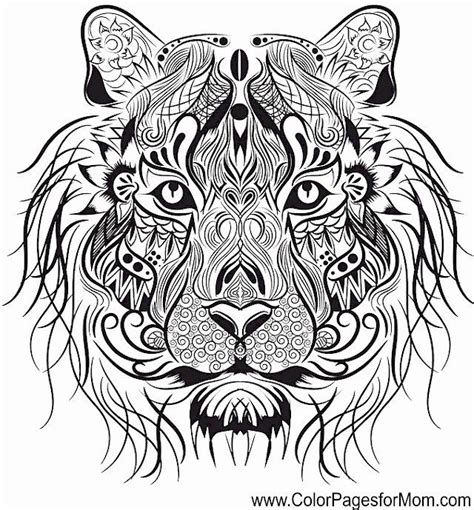 Advanced Coloring Pages Of Animals In 2020 Mandala Coloring Pages