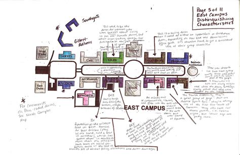 East Campus Map A Color Coded Guide To Duke Living Group