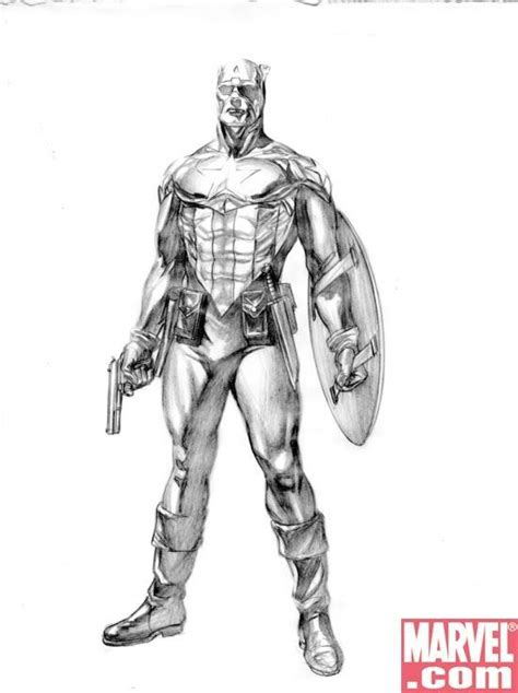 Marvel Unviels New Captain America Alex Ross Comic Books Art Bucky