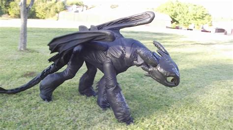 Toothless Costume Overview Youtube