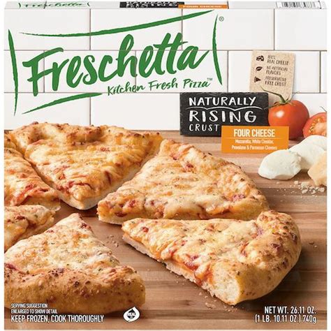 Freschetta Naturally Rising Crust Four Cheese Pizza 2611 Ounce 14