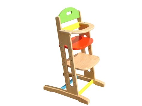 Stolica Njam Njam Drvene Igračke Za Decu Baby Wood