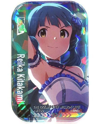Badge Pins Reika Kitakami Hologram The Idolmster ×wego Idol Master