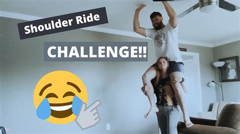 Shoulder Ride Challenge Couples Edition Youtube