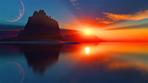 Cool Sunset Backgrounds Wallpaper Cave