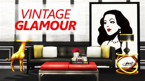 The Sims 4 Vintage Glamour Stuff Pack Review Build And Buy Youtube