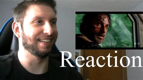 Rick Grimes Tribute In The End Twd Reaction Youtube