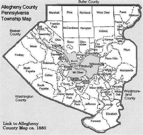 Allegheny County Townships Allegheny County Pennsylvania History