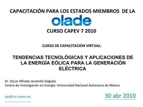 PPT CAPACITACI N PARA LOS ESTADOS MIEMBROS DE LA CURSO CAPEV 7 2010