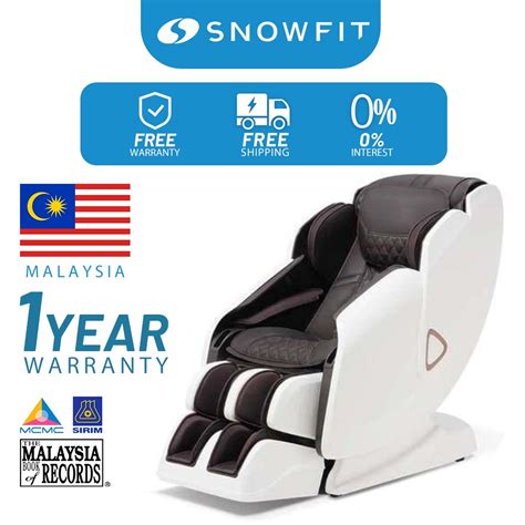 Snowfie Multifunctional Smart Full Body Massage Chair Shopee Malaysia
