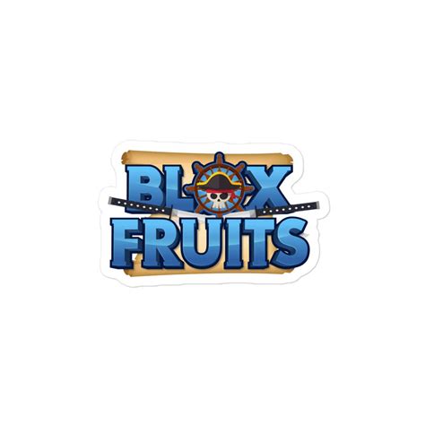 Blox Fruits Roblox Autocollant Etsy France