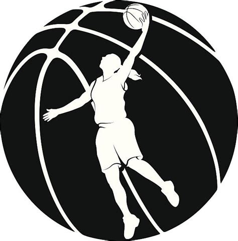 Basketball Team Clip Art In Black And White 101 Clip Art