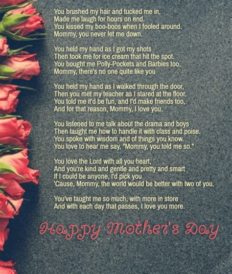 Emotional Poems For Mom From Daughter All You Need Infos
