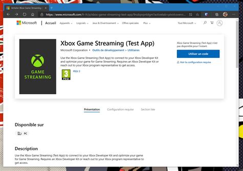 Lapplication Xbox Game Streaming Apparait Sur Windows 10 En Version Test