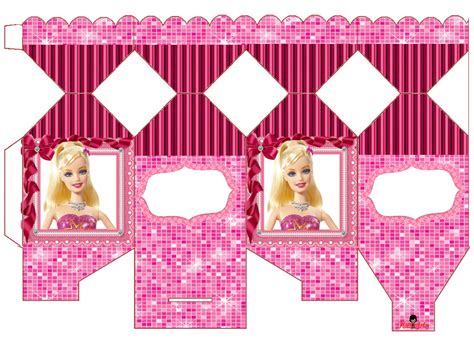 Cajas De Barbie Para Imprimir Gratis Ideas Y Material Gratis Para