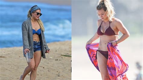 Hilary Duff Flaunts Figure On Hawaiian Beach Fox News