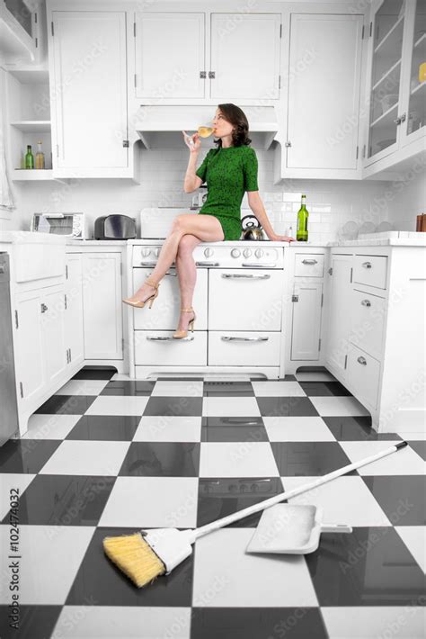Housewife Refuses Housework Quits And Relaxes Tired Of The Female