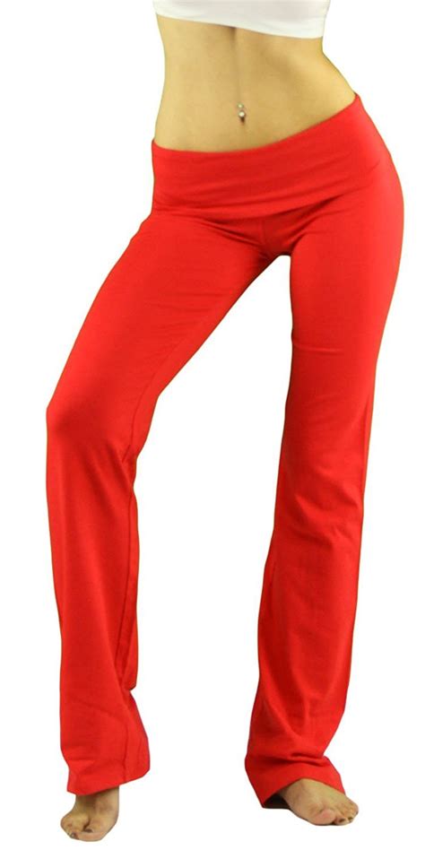 Tobeinstyle Womens Low Rise Sweatpants W Fold Over Waistband Ebay