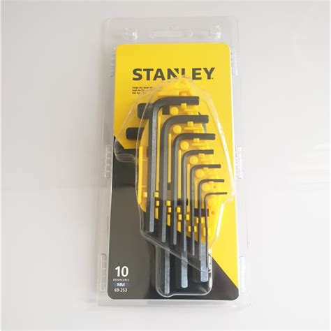 Stanley Allen Wrench Hex Key 10pcsset Metric Millimetre Type Shopee