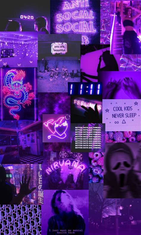 We would like to show you a description here but the site won't allow us. neon purple aesthetic iphone wallpaper | Purple wallpaper ...
