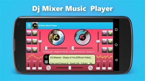 Stop automix next song >. Dj Mixer Music Player Android App For Free - YouTube