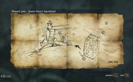 Ac Black Flag Assassin S Creed IV Great Inagua Treasure Map