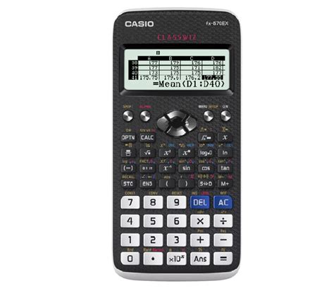The use of a natural textbook display and high resolution screen allows me to present mathematics. CASIO FX-570EX SCIENTIFIC CALCULATOR - Samfah