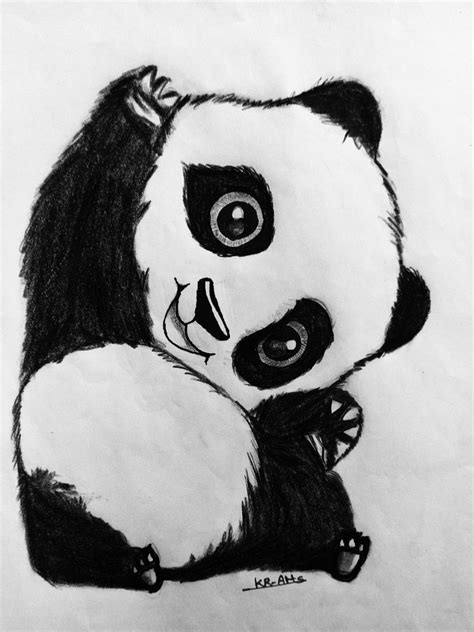 Drawings Of Baby Pandas 1