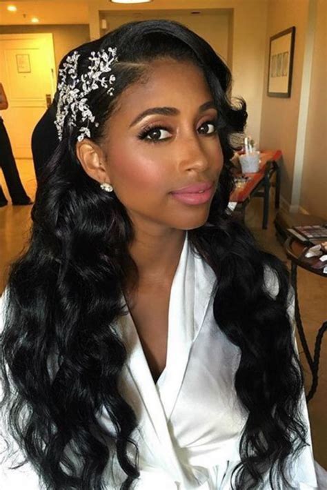 43 Black Wedding Hairstyles For Black Women In 2022 Bride Hairstyles