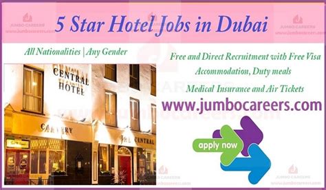 5 Star Central Hotel Dubai Jobs And Careers 2019 2020
