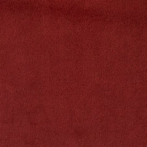 Red Suede Fabric