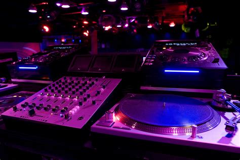 Colorful Dj Setup Full Hd Wallpaper And Background Image 2400x1600