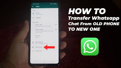Whatsapp Chats Backup And Restore How To Transfer Whatsapp Chats Old
