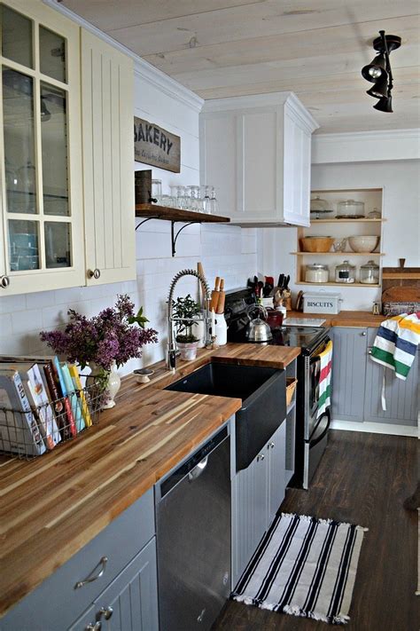 When we purchased our house the original 80's laminate counter tops where still there. How to seal butcher block countertops with food safe treatment