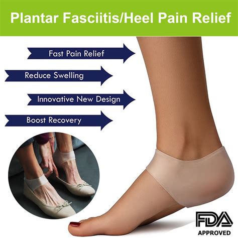 Plantar Fasciitis Treatment Heel Pain Relief Protectors Foot Inserts