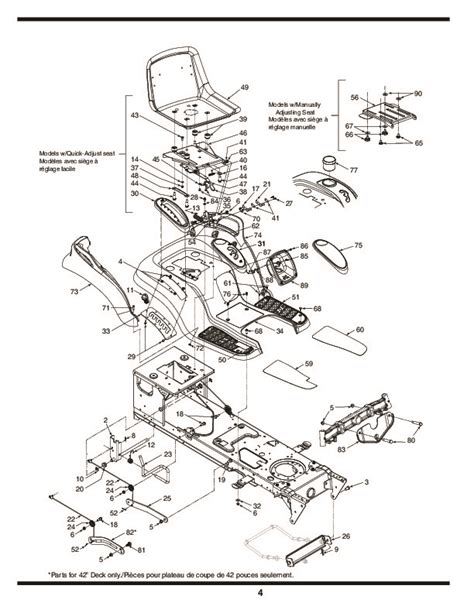 Mtd 600 Hydrostatic Lawn Tractor Mower Parts List