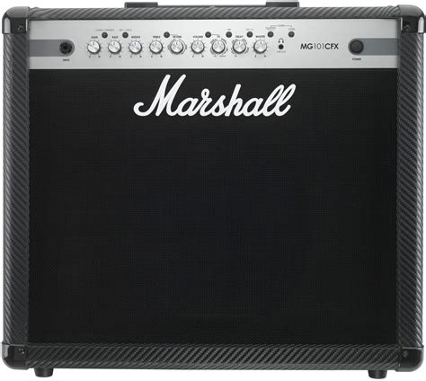 Marshall Mg101cfx Carbon Fiber Guitar Combo Amplifier 100 Watts 1x12