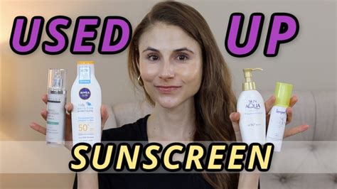 Sunscreens I Used Up Since Fall 2019 Dr Dray Youtube