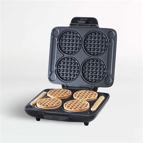 Dash Graphite Multi Mini Waffle Maker Reviews Crate And Barrel