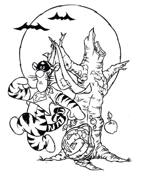 Tigger Coloring Pages To Print Coloring Home