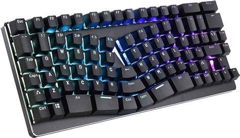 Ergonomic Keyboard Natural Wired Mechanical Gaming Keyboard X Bows