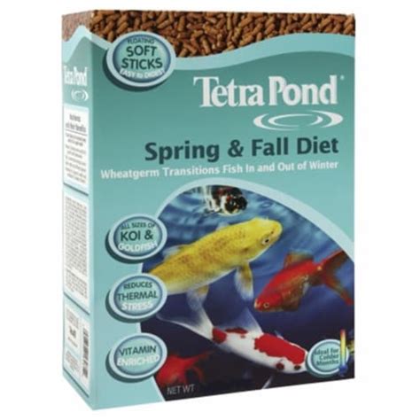Tetra Pond S Spring And Fall Diet Pond Fish Food 16469 Pack Of 6 6