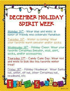 Thanks for visiting spirit week christmas ideas in your idea with our xmas ideas concepts… read more ». Pin by Christine Teague on Morale committee | School spirit days, School holidays, Spirit week ...