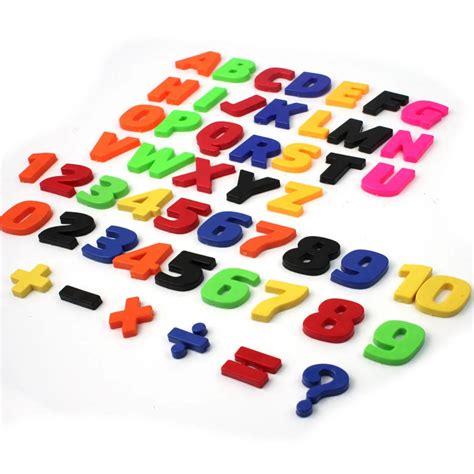 Buy 52pcsset Funny Plastic Magnetic Teaching Fridge