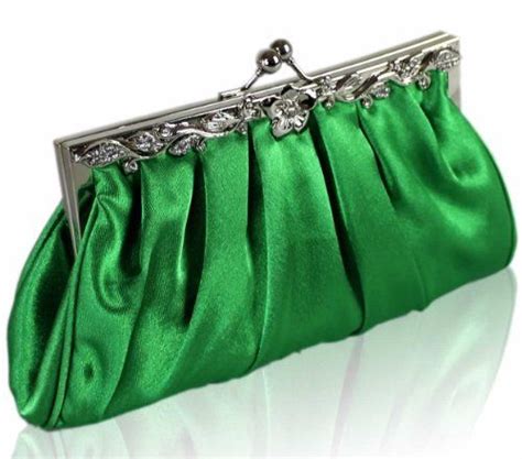 Green Crystal Diamante Evening Clutch Bag Superstar Bags Superstar
