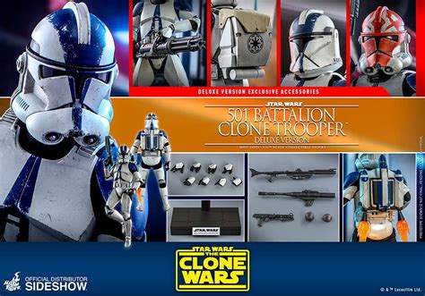 Buy Hot Toys Star Wars The Clone Wars Clone Troopers 501st Battalion