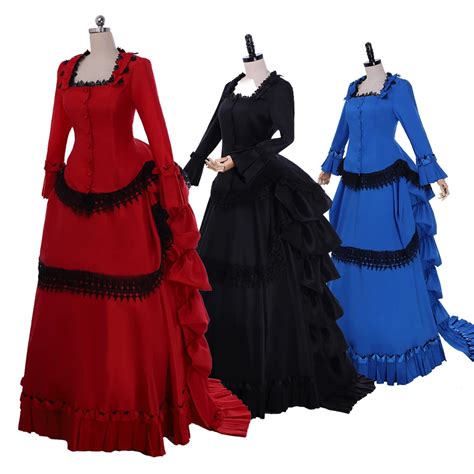 Victorian Duchess Dress French Royal 1860s Dress Costume Historical