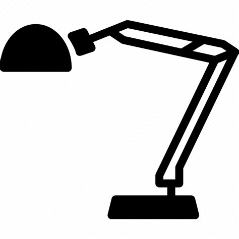 Desk Lamp Light Solid Icon Download On Iconfinder