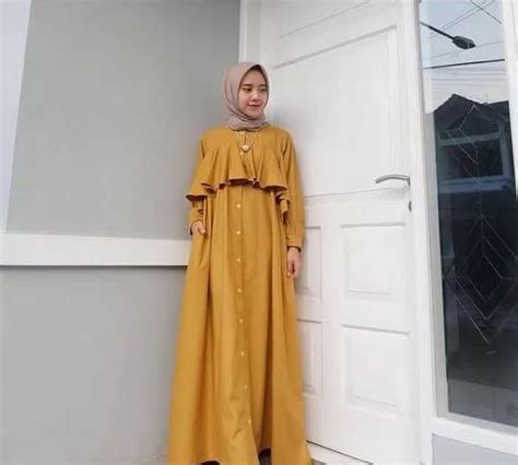 Baju gamis pesta warna kuning lemon bisa seragam pengajian arisan ld 130 katun jumbo nyaman. Baju Mustard Cocok Dengan Jilbab Warna Apa - Tips Mencocokan