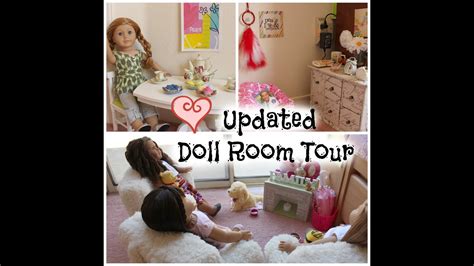 Updated American Girl Doll Room Tour Youtube